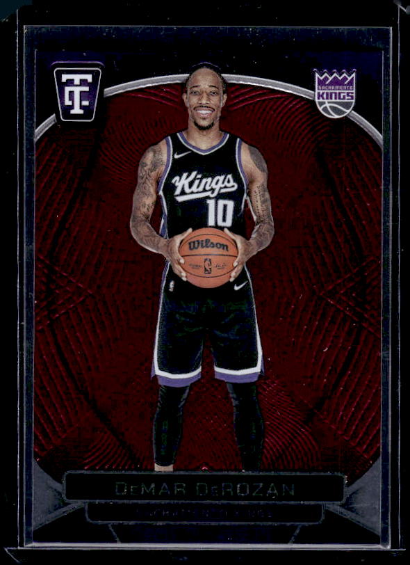 2024-25 Panini Totally Certified #33 DeMar DeRozan Mirror Maroon
