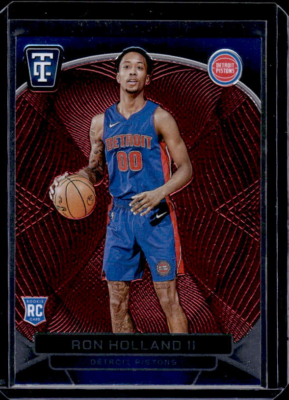 2024-25 Panini Totally Certified #170 Ron Holland II Mirror Maroon