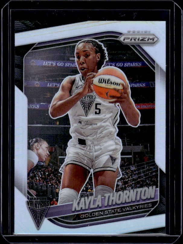 2025 Panini Prizm WNBA #17 Kayla Thornton Silver Prizms