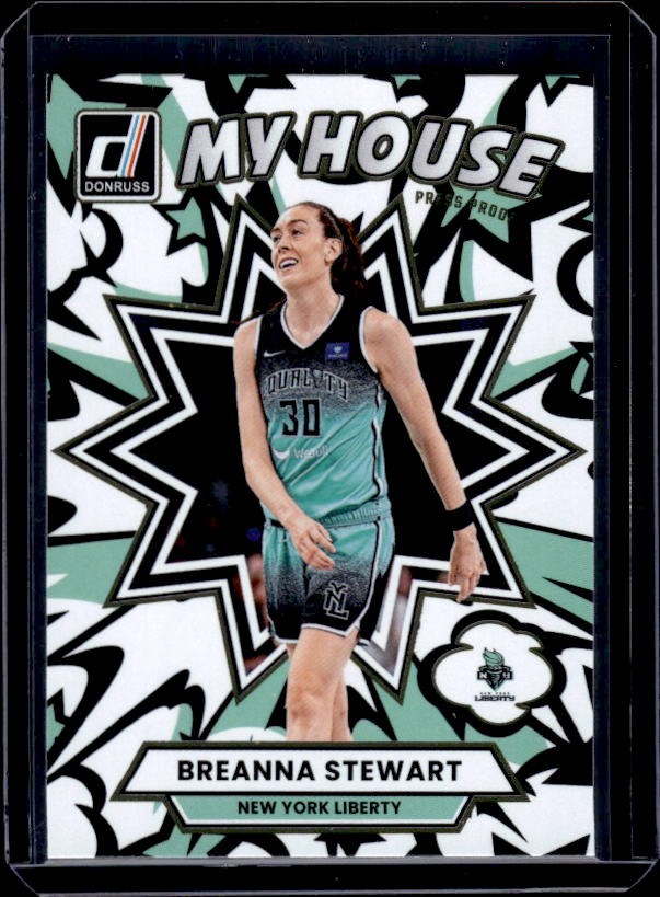 2025 Donruss WNBA #8 Breanna Stewart My House Press Proof