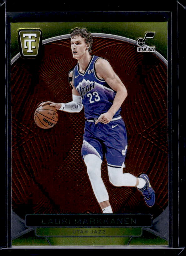 2024-25 Panini Totally Certified #88 Lauri Markkanen Mirror Maroon