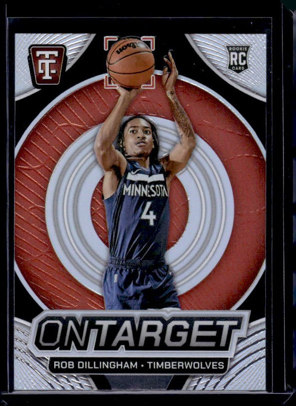 2024-25 Panini Totally Certified #1 Rob Dillingham On Target