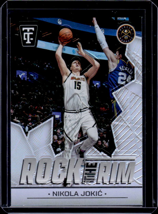 2024-25 Panini Totally Certified #21 Nikola Jokic Rock the Rim