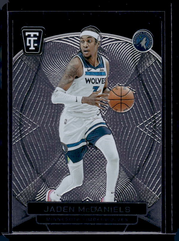 2024-25 Panini Totally Certified #129 Jaden McDaniels Mirror