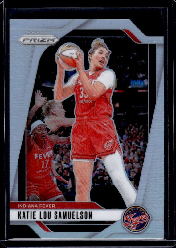 2024 Panini Prizm WNBA #128 Katie Lou Samuelson Silver Prizms