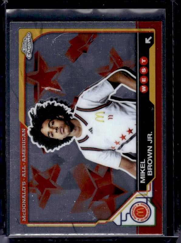 2025-26 Topps Chrome McDonald's All American #47 Mikel Brown Jr.