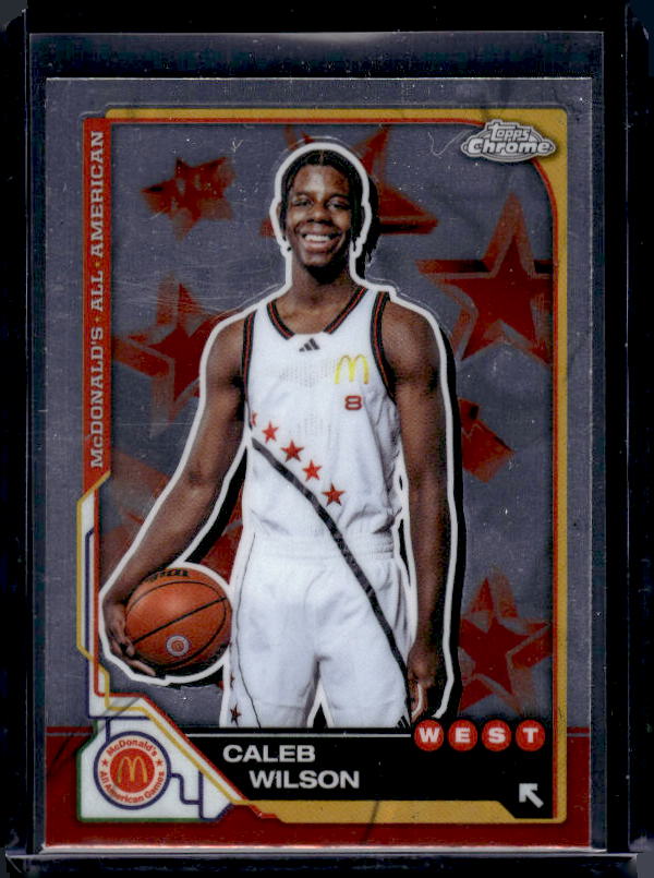 2025-26 Topps Chrome McDonald’s All American #10 Caleb Wilson