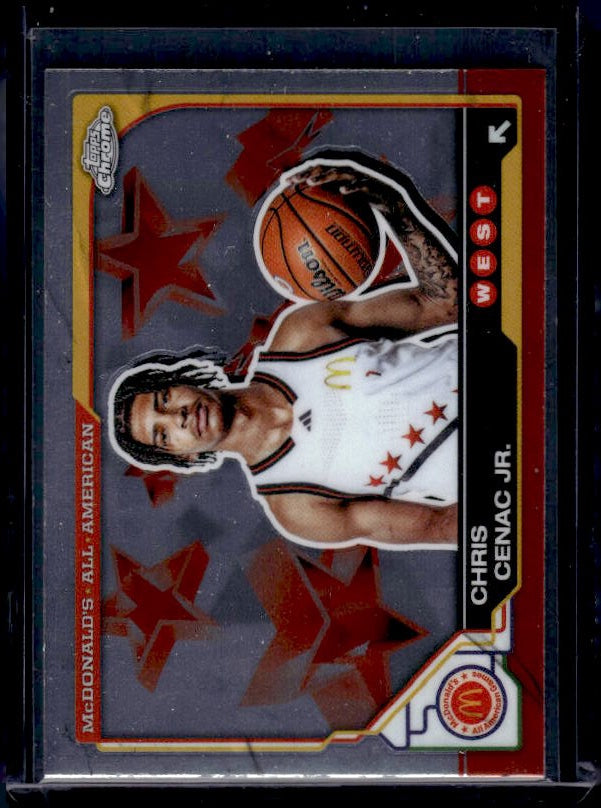 2025-26 Topps Chrome McDonald's All American #49 Chris Cenac Jr.