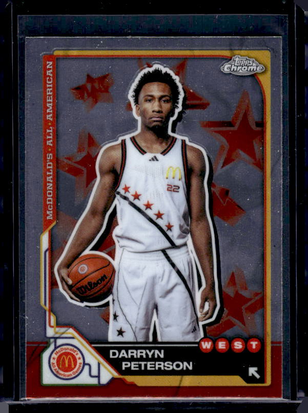 2025-26 Topps Chrome McDonald's All American #12 Darryn Peterson