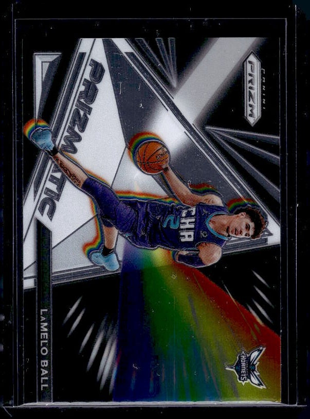 2021-22 Panini Prizm #1 LaMelo Ball Prizmatic