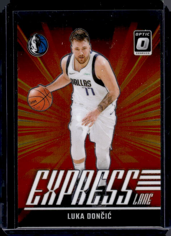 2024-25 Donruss Optic #6 Luka Doncic Express Lane
