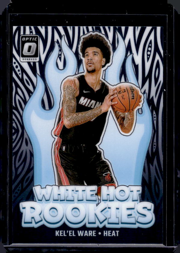 2024-25 Donruss Optic #5 Kel'el Ware White Hot Rookies