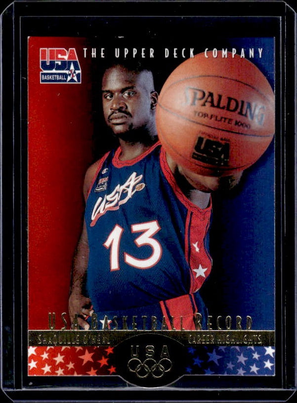 1996 Upper Deck USA #20 Shaquille O'Neal