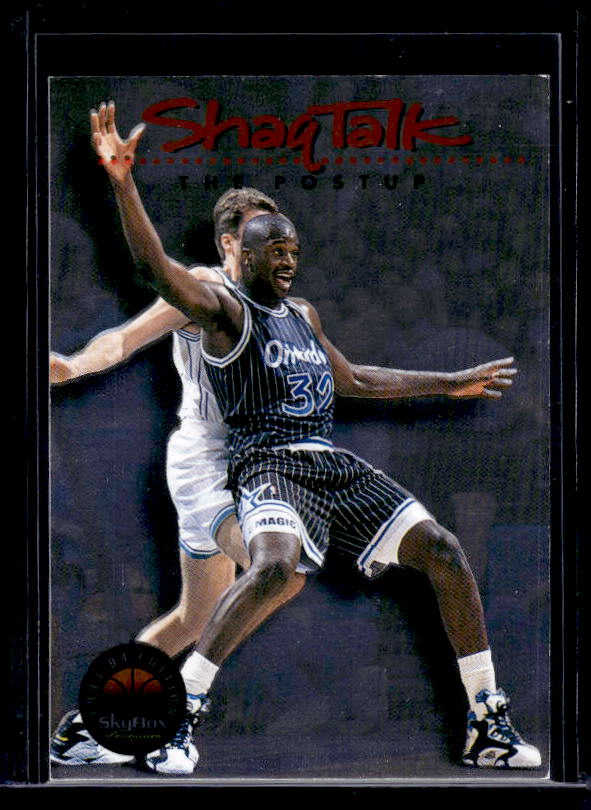 1993-94 SkyBox Premium #3 Shaquille O'Neal Shaq Talk