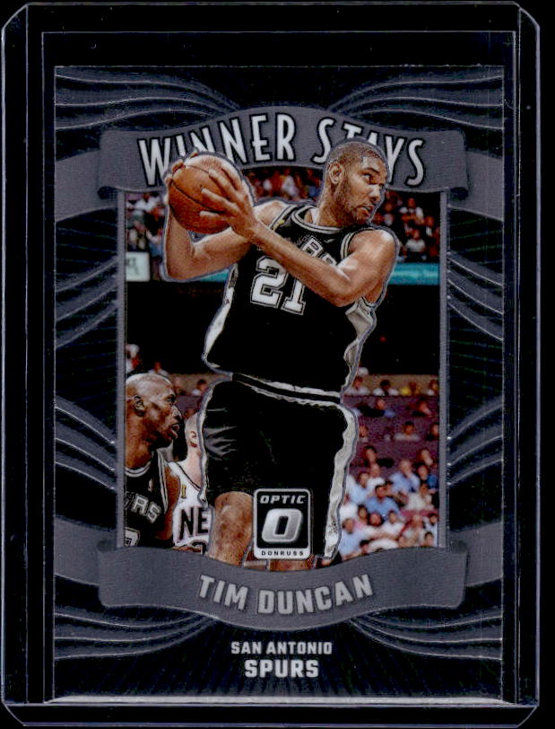 2023-24 Donruss Optic #5 Tim Duncan Winner Stays