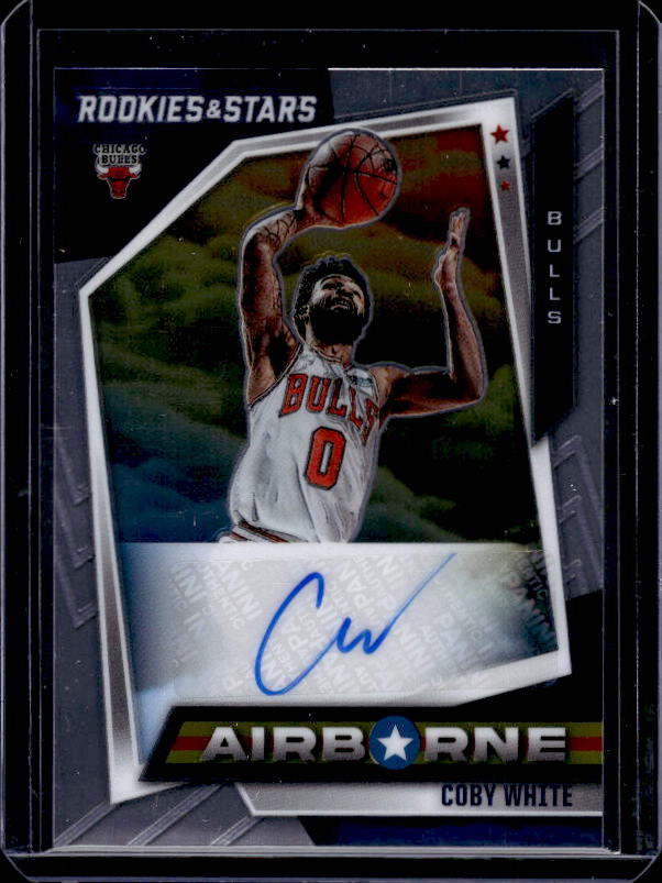 2021-22 Panini Chronicles #AIR-CWT Coby White Airborne Signatures #/149
