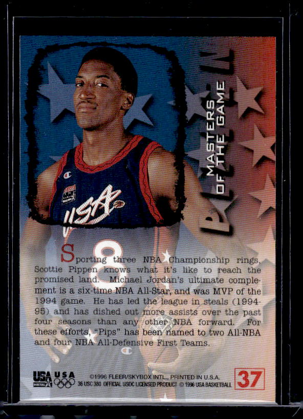 1996 Fleer USA #37 Scottie Pippen