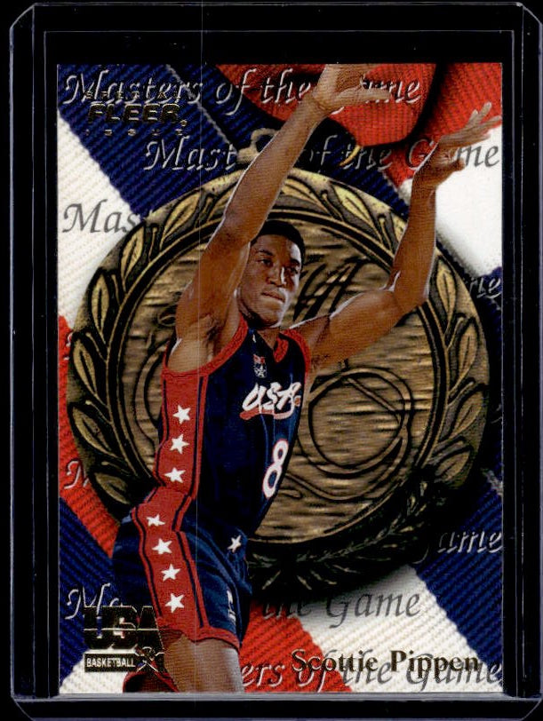 1996 Fleer USA #37 Scottie Pippen