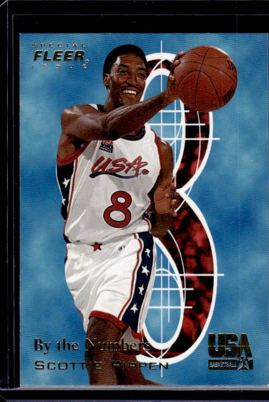 1996 Fleer USA #17 Scottie Pippen