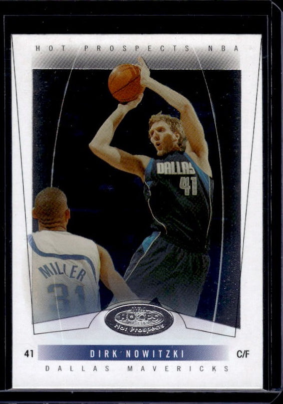 2004-05 Hoops Hot Prospects #67 Dirk Nowitzki