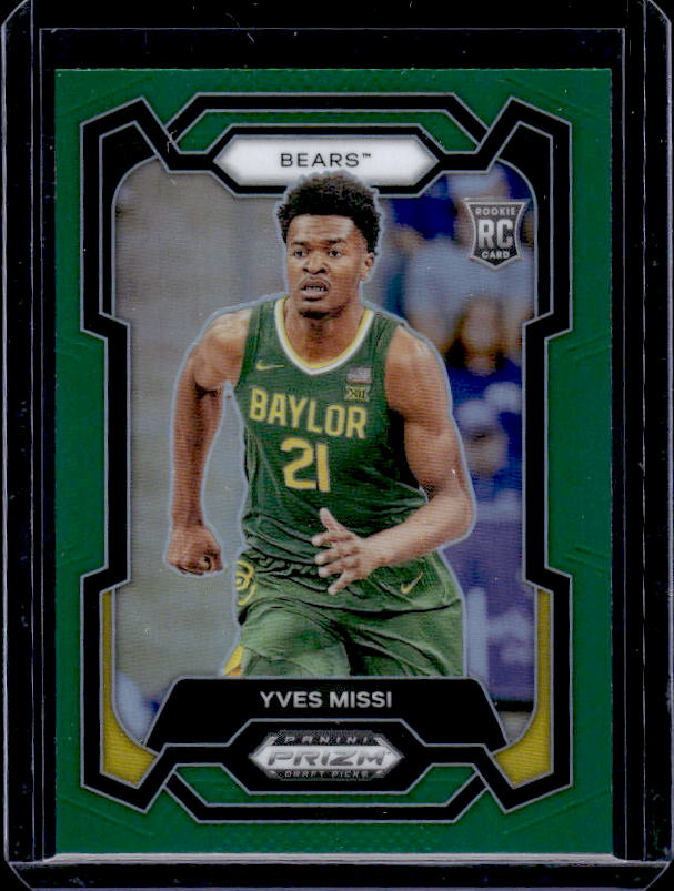 2024 Panini Prizm Draft Picks #54 Yves Missi Prizms Green