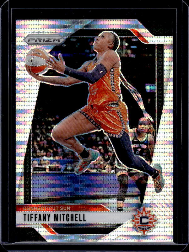2024 Panini Prizm WNBA #57 Tiffany Mitchell Pulsar Prizms #/499
