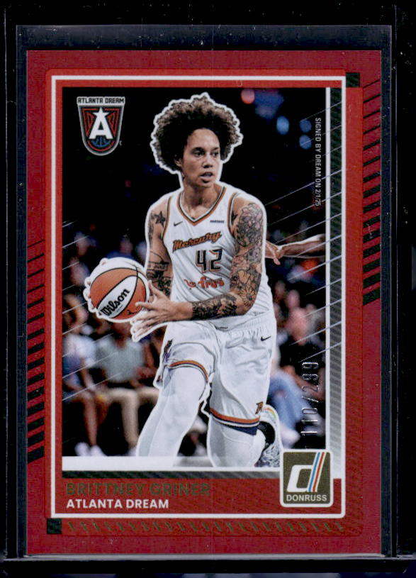 2025 Donruss WNBA #62 Brittney Griner Red Holo #/299