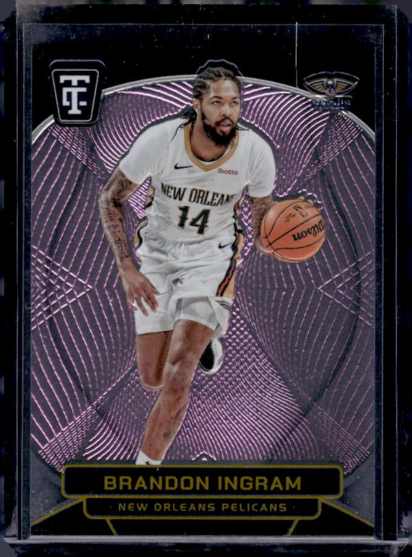 2024-25 Panini Totally Certified #112 Brandon Ingram Mirror Pink #/125