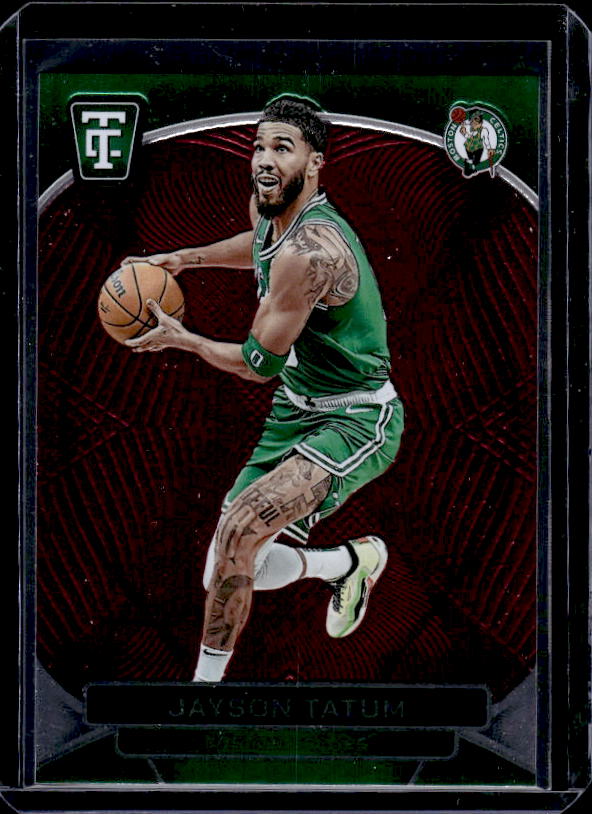 2024-25 Panini Totally Certified #1 Jayson Tatum Mirror Maroon