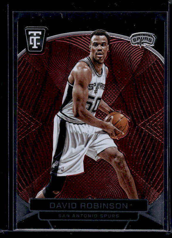 2024-25 Panini Totally Certified #200 David Robinson Mirror Maroon