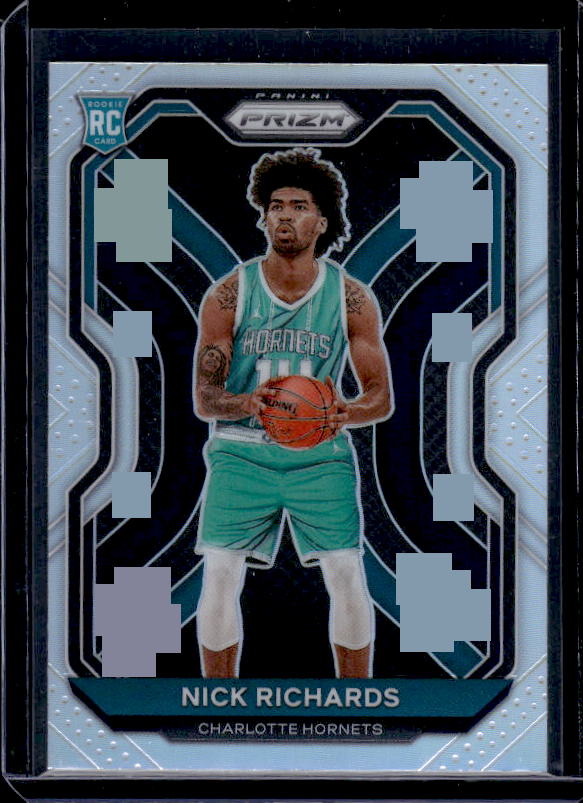 2020-21 Panini Prizm #253 Nick Richards Silver Prizms