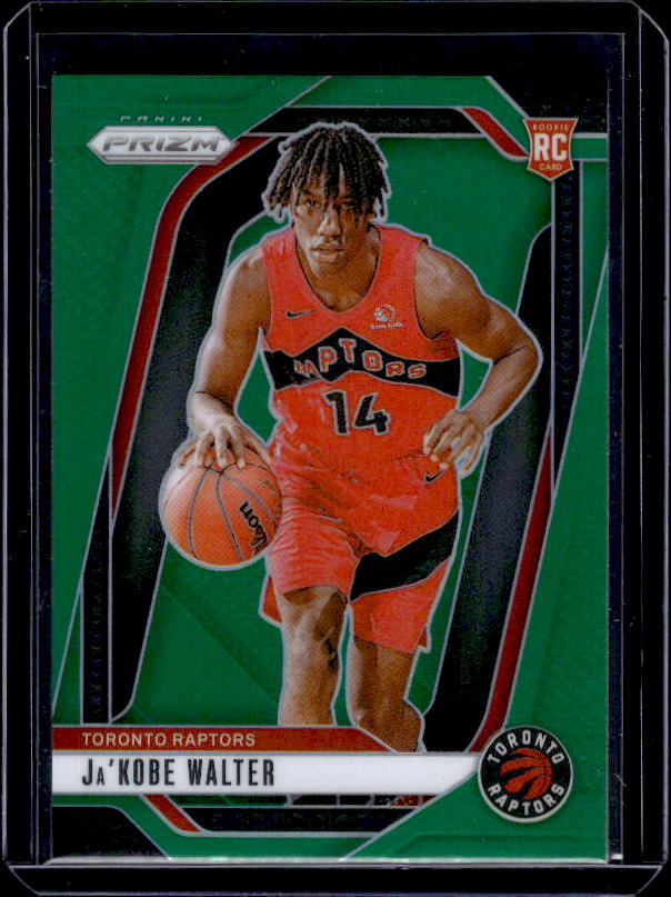 2024-25 Panini Prizm #223 Ja'Kobe Walter Prizms Green