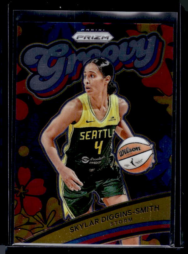 2024 Panini Prizm WNBA #10 Skylar Diggins-Smith Groovy