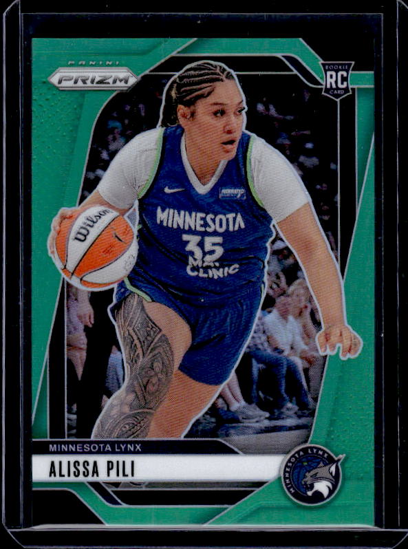 2024 Panini Prizm WNBA #83 Alissa Pili Green Prizms