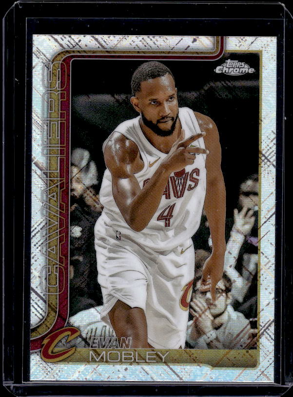 2025-26 Topps Chrome #67 Evan Mobley Skylight Refractor