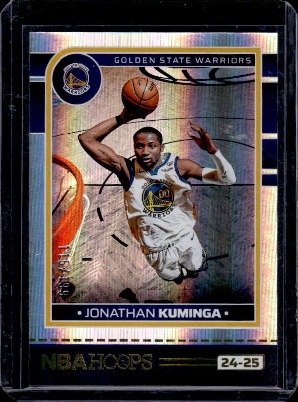 2024-25 Hoops #161 Jonathan Kuminga Silver #/199