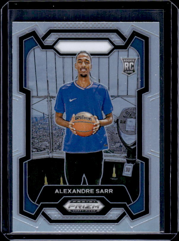 2024 Panini Prizm Draft Picks #52 Alexandre Sarr Prizms Silver