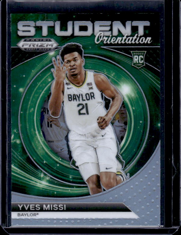 2024 Panini Prizm Draft Picks #25 Yves Missi Student Orientation Prizms Silver