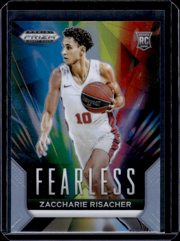 2024 Panini Prizm Draft Picks #11 Zaccharie Risacher Fearless Prizms Silver
