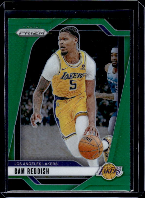2024-25 Panini Prizm #60 Cam Reddish Prizms Green
