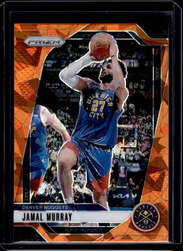 2024-25 Panini Prizm #2 Jamal Murray Prizms Orange Ice