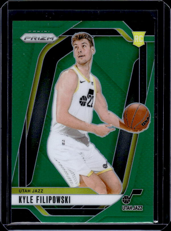 2024-25 Panini Prizm #263 Kyle Filipowski Prizms Green