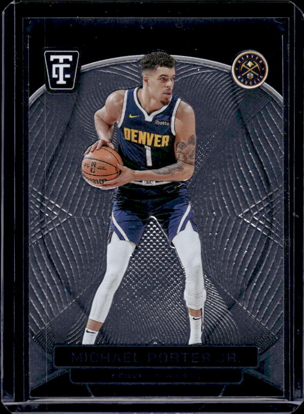 2024-25 Panini Totally Certified #93 Michael Porter Jr.