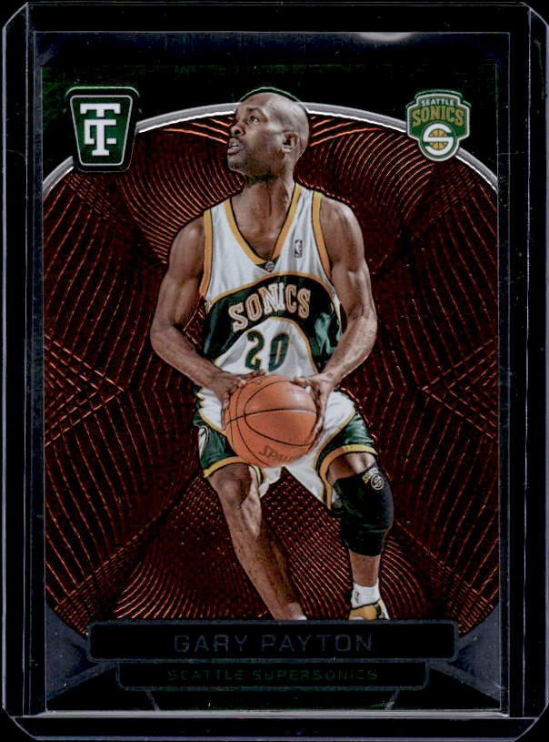 2024-25 Panini Totally Certified #190 Gary Payton Mirror Bronze