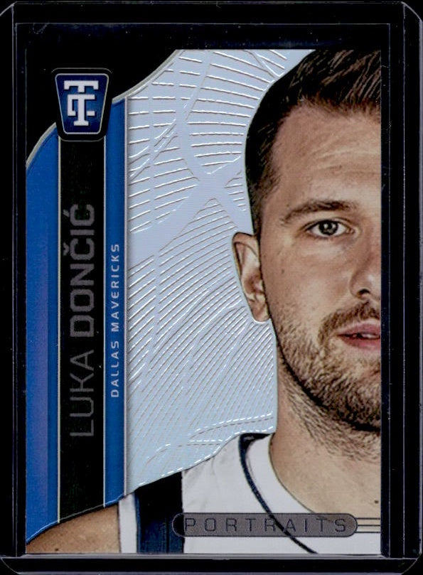 2024-25 Panini Totally Certified #10 Luka Doncic Portraits Mirror