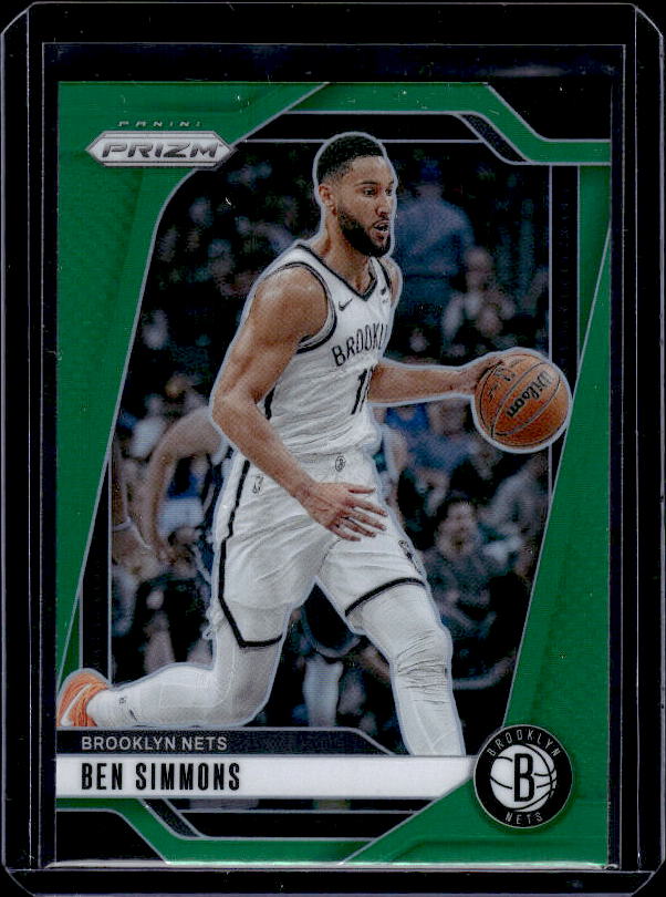 2024-25 Panini Prizm #82 Ben Simmons Prizms Green