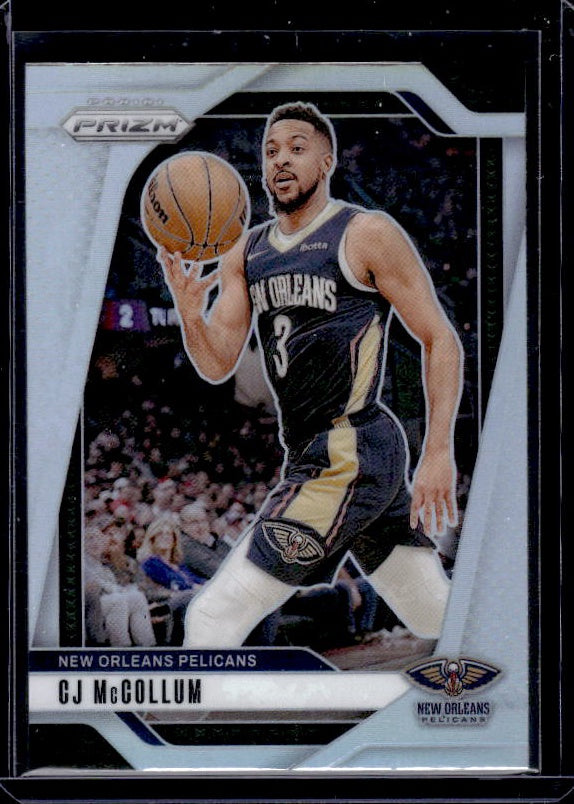 2024-25 Panini Prizm #160 CJ McCollum Prizms Silver