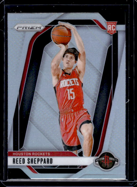 2024-25 Panini Prizm #268 Reed Sheppard Prizms Silver