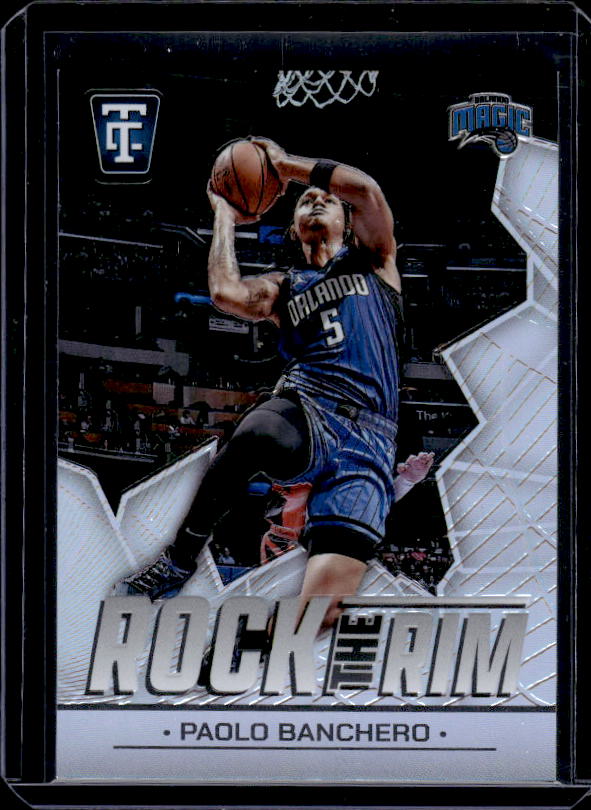 2024-25 Panini Totally Certified #6 Paolo Banchero Rock the Rim
