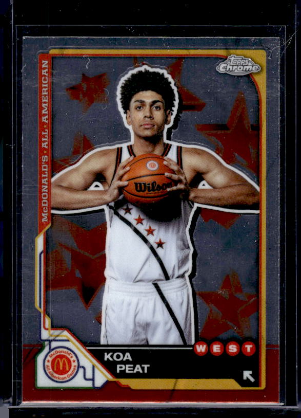 2025 Topps Chrome McDonald's All American #13 Koa Peat